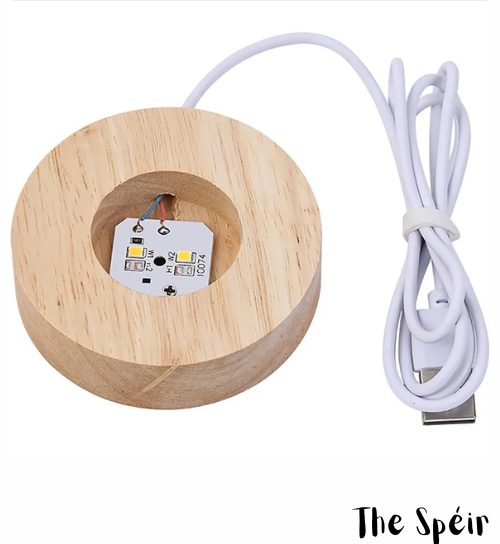 Moon Lamp - 3D Crystal Ball Night Light