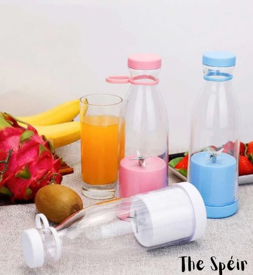 Electric Mini Portable Juicer Blender - USB Rechargeable