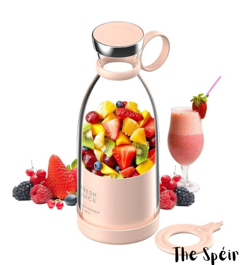 Electric Mini Portable Juicer Blender - USB Rechargeable