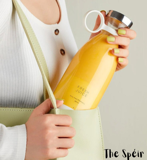 Electric Mini Portable Juicer Blender - USB Rechargeable